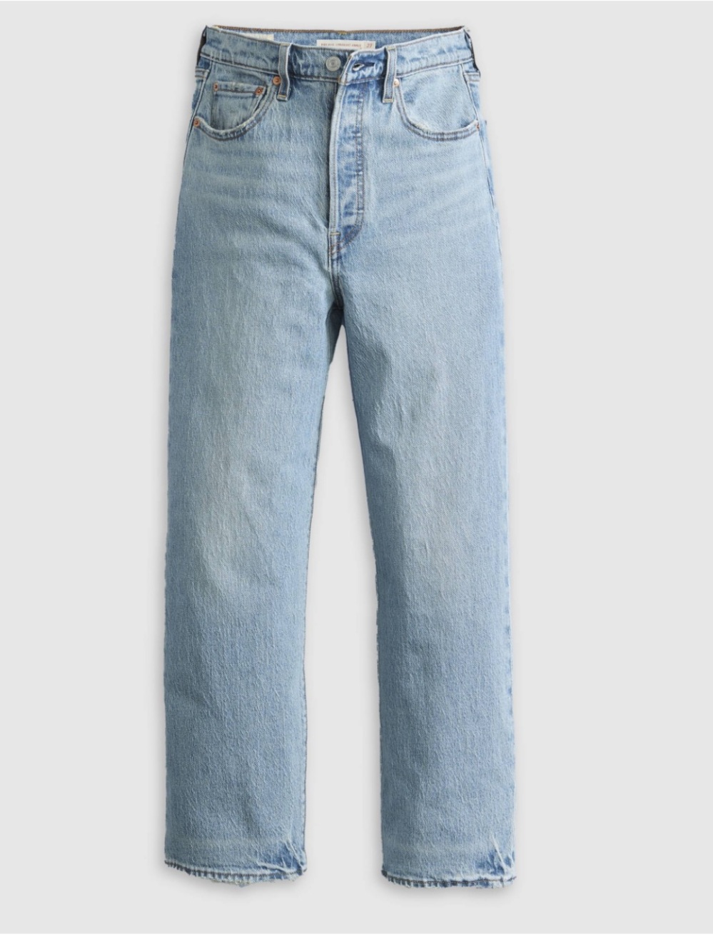 Levi's premium 27 ribcage straight Light Blue Relaxed Straight Jeans